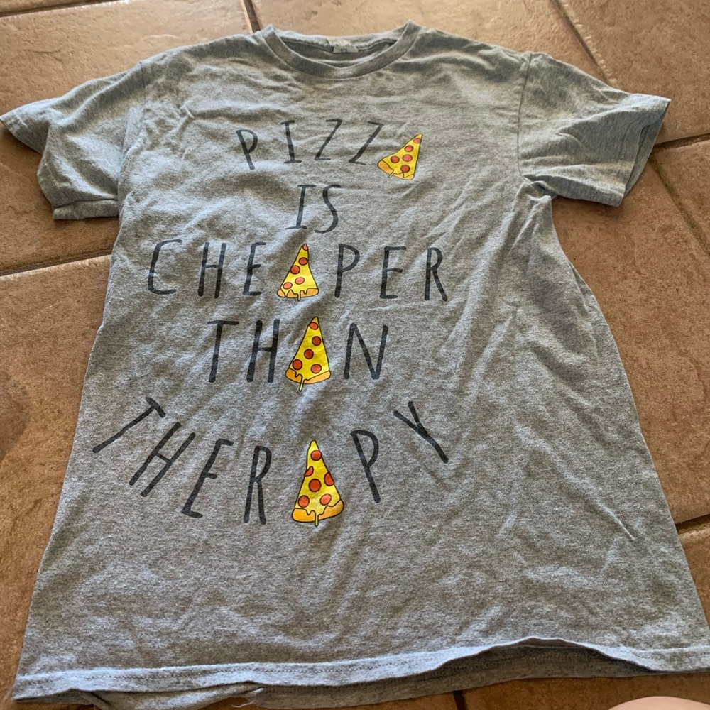Basic Grey Graphic Tee